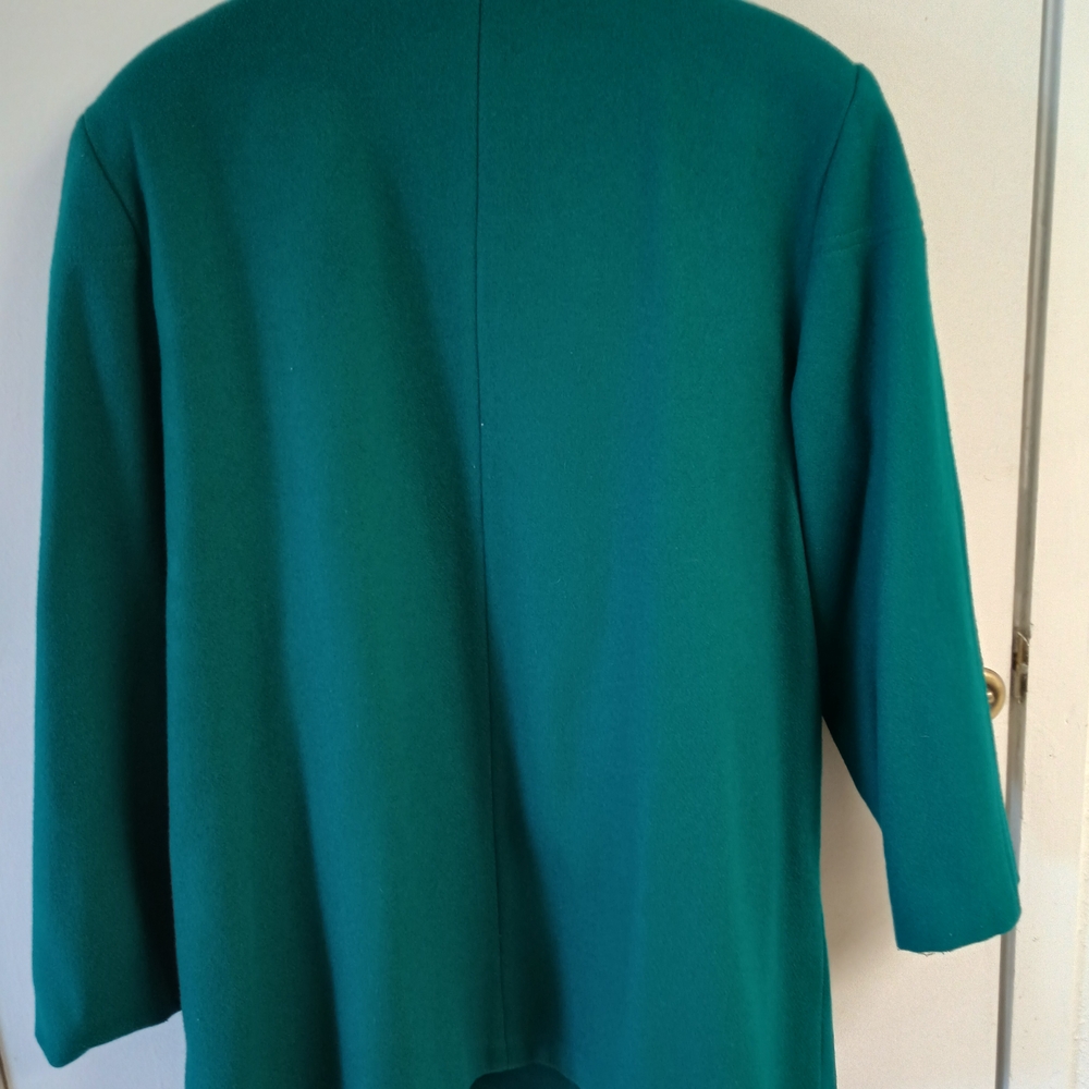 Pendleton Teal Double-Breasted Pea Coat - image 2